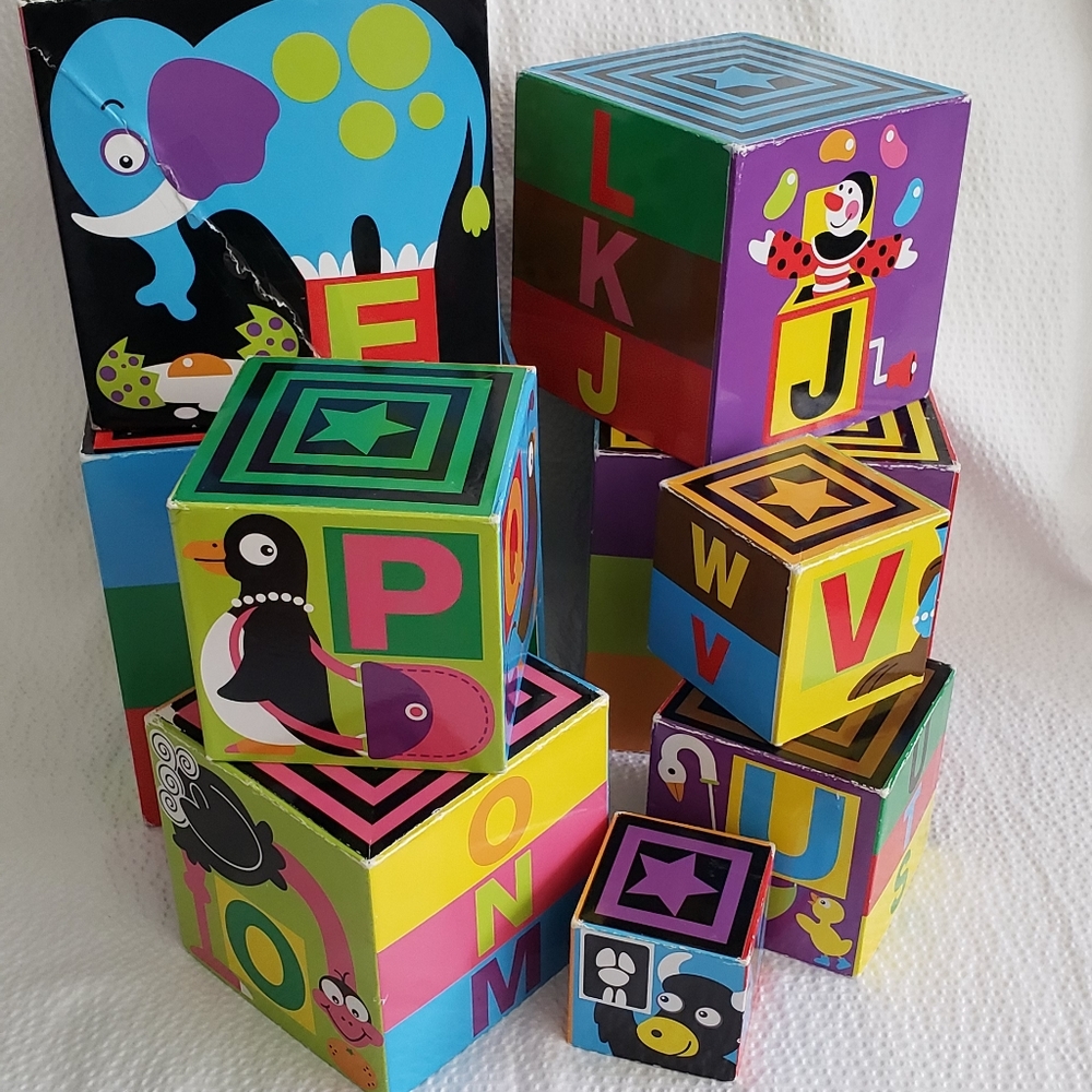 Alphabet Stacking Blocks